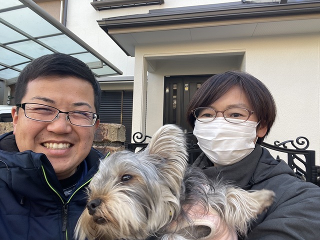 明石市　U様　2ショット　雹被害外装改修工事